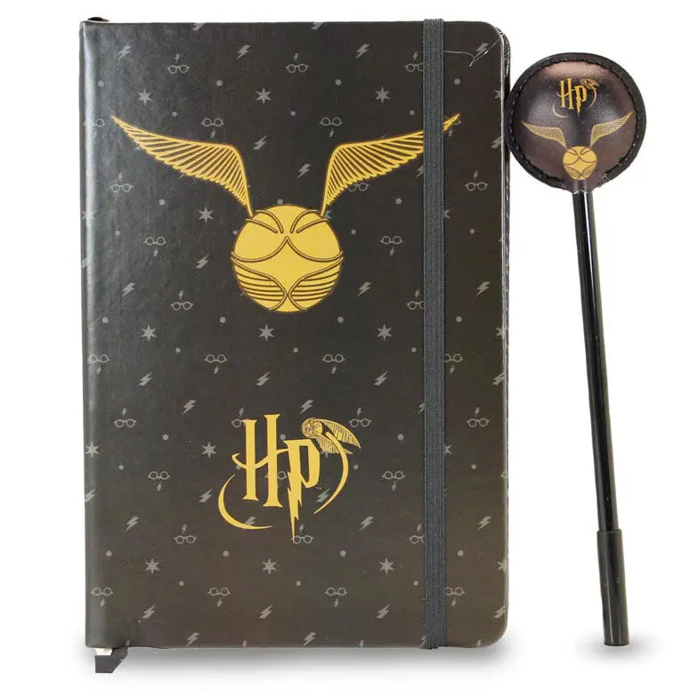 Harry Potter Notebook z Długopisem Gift Set Golden Snitch zdjęcie produktu