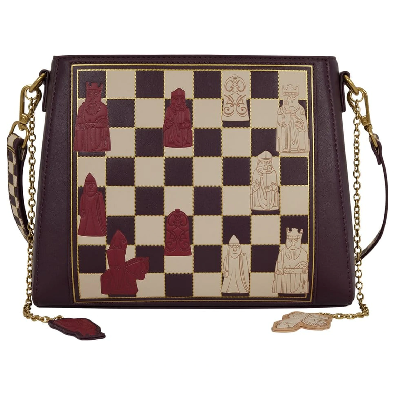 Torebka na ramię Harry Potter by Loungefly Wizard Chess z grywalnymi pionkami zdjęcie produktu