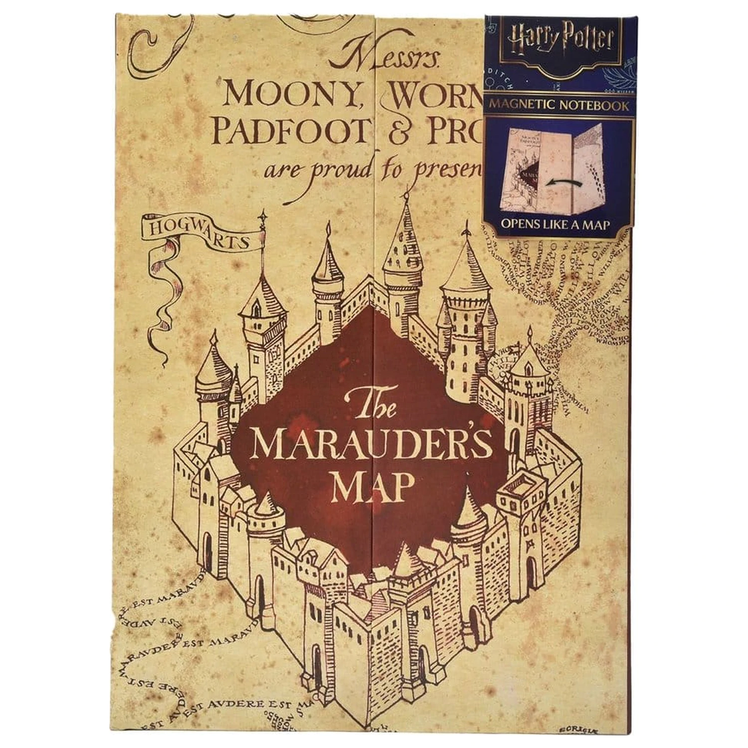 Harry Potter Notatnik A5 Mapa Huncwotów zdjęcie produktu