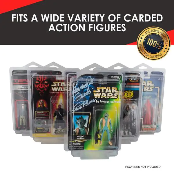 Star Wars & GI Joe 3.75” Figurki na kartach, opakowanie 25 ochraniaczy zdjęcie produktu