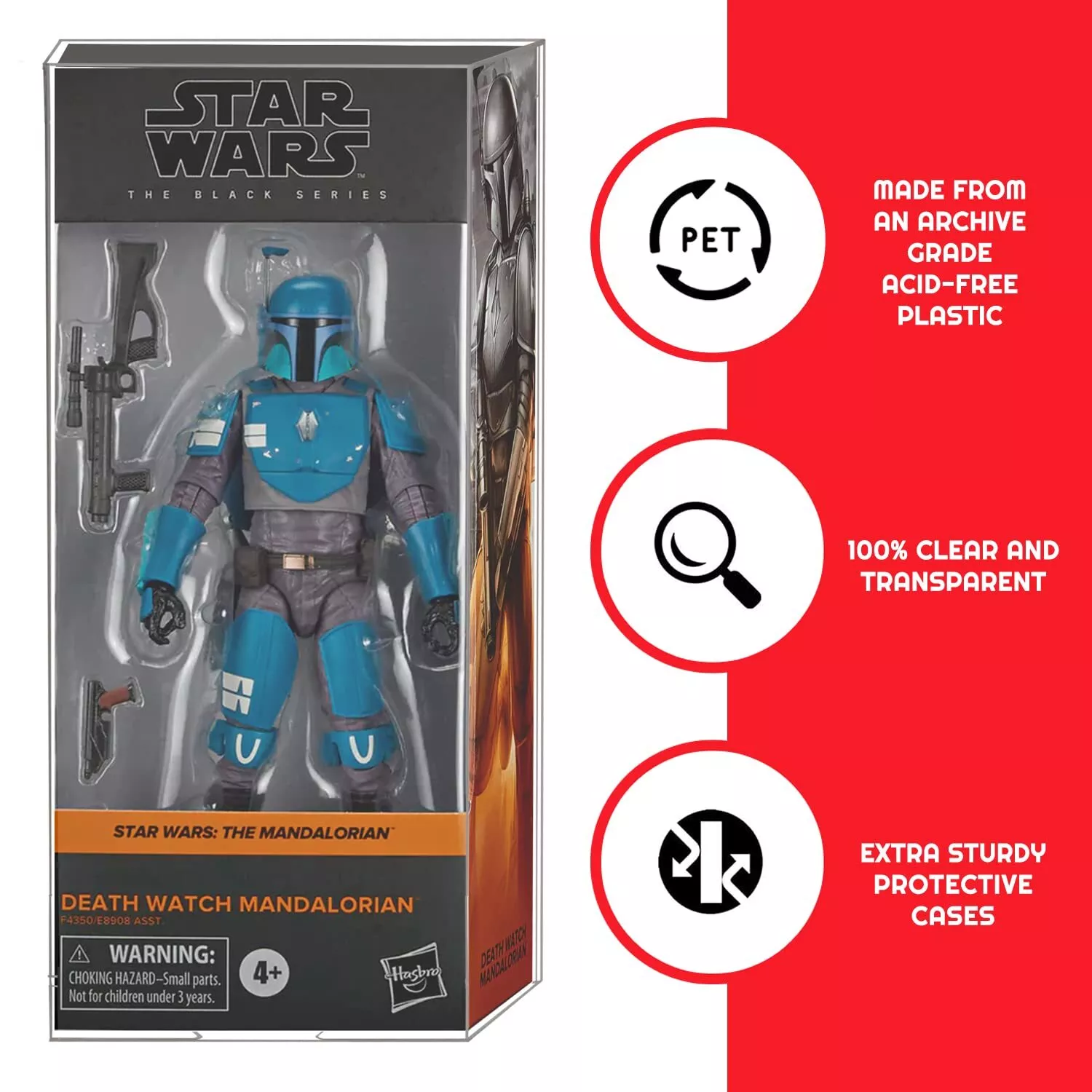 Hasbro Star Wars The Black Series Pakiet 10 ochraniaczy na boczne pudełka zdjęcie produktu