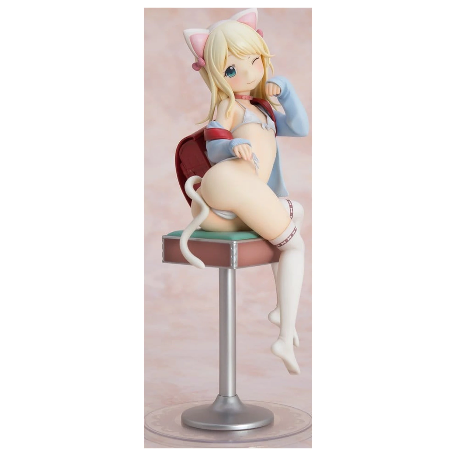 Hatsukoi Ribbon PVC Figurka 1/6 Yuu White cat Ver. 25 cm zdjęcie produktu