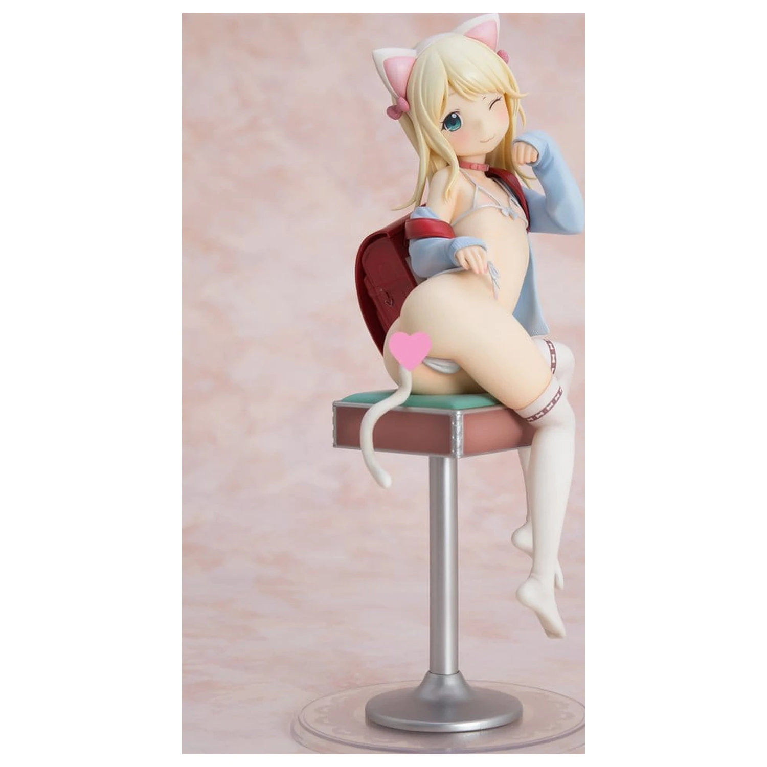 Hatsukoi Ribbon PVC Figurka 1/6 Yuu White cat Ver. 25 cm zdjęcie produktu