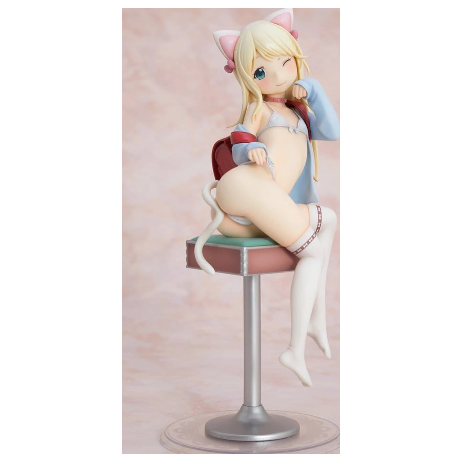 Hatsukoi Ribbon PVC Figurka 1/6 Yuu White cat Ver. 25 cm zdjęcie produktu