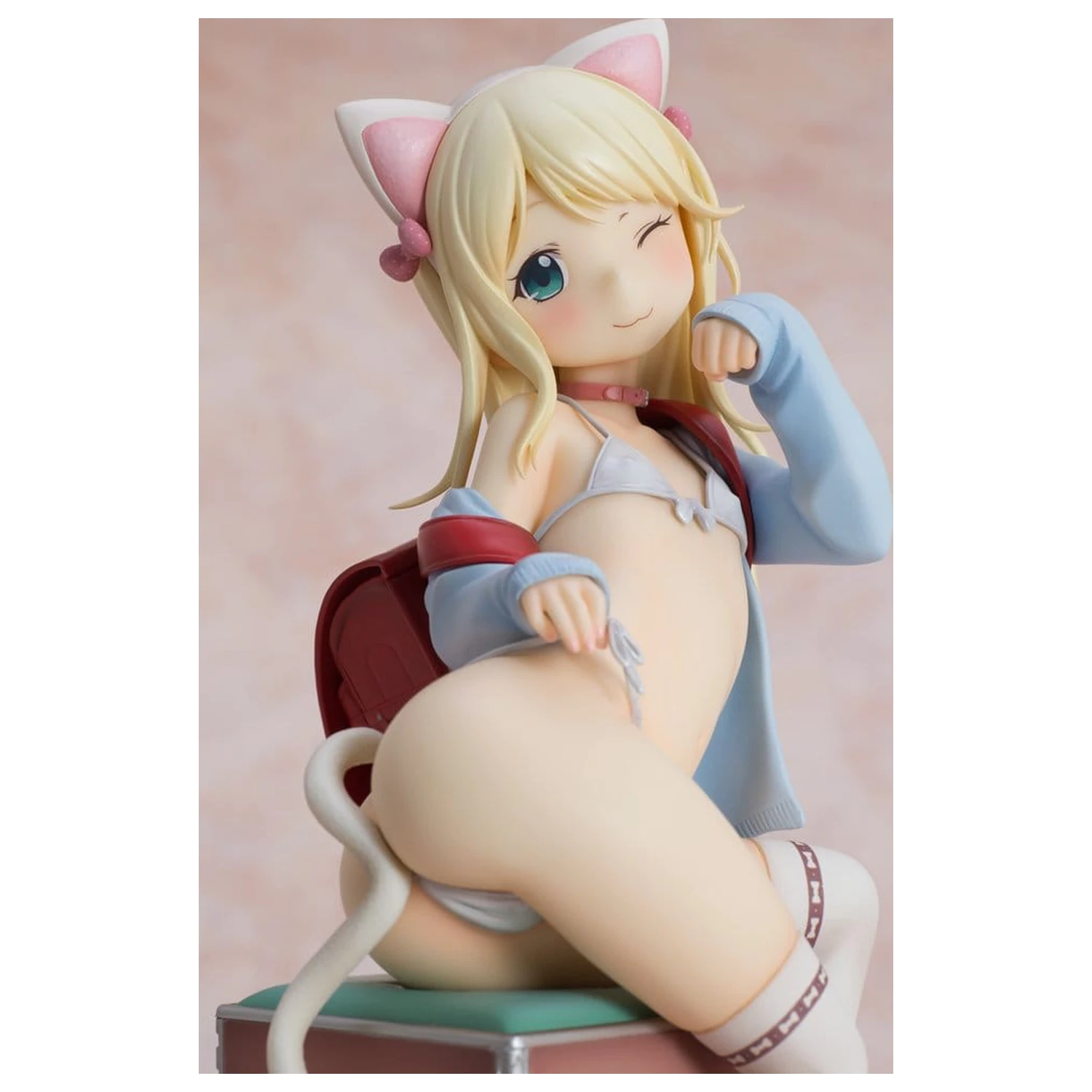 Hatsukoi Ribbon PVC Figurka 1/6 Yuu White cat Ver. 25 cm zdjęcie produktu