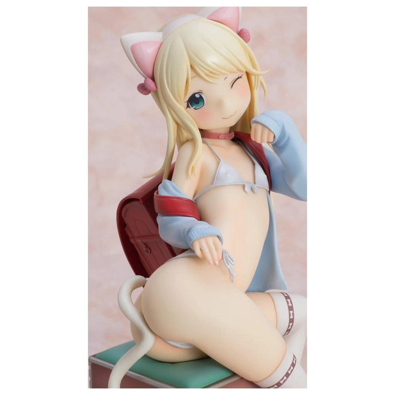 Hatsukoi Ribbon PVC Figurka 1/6 Yuu White cat Ver. 25 cm zdjęcie produktu