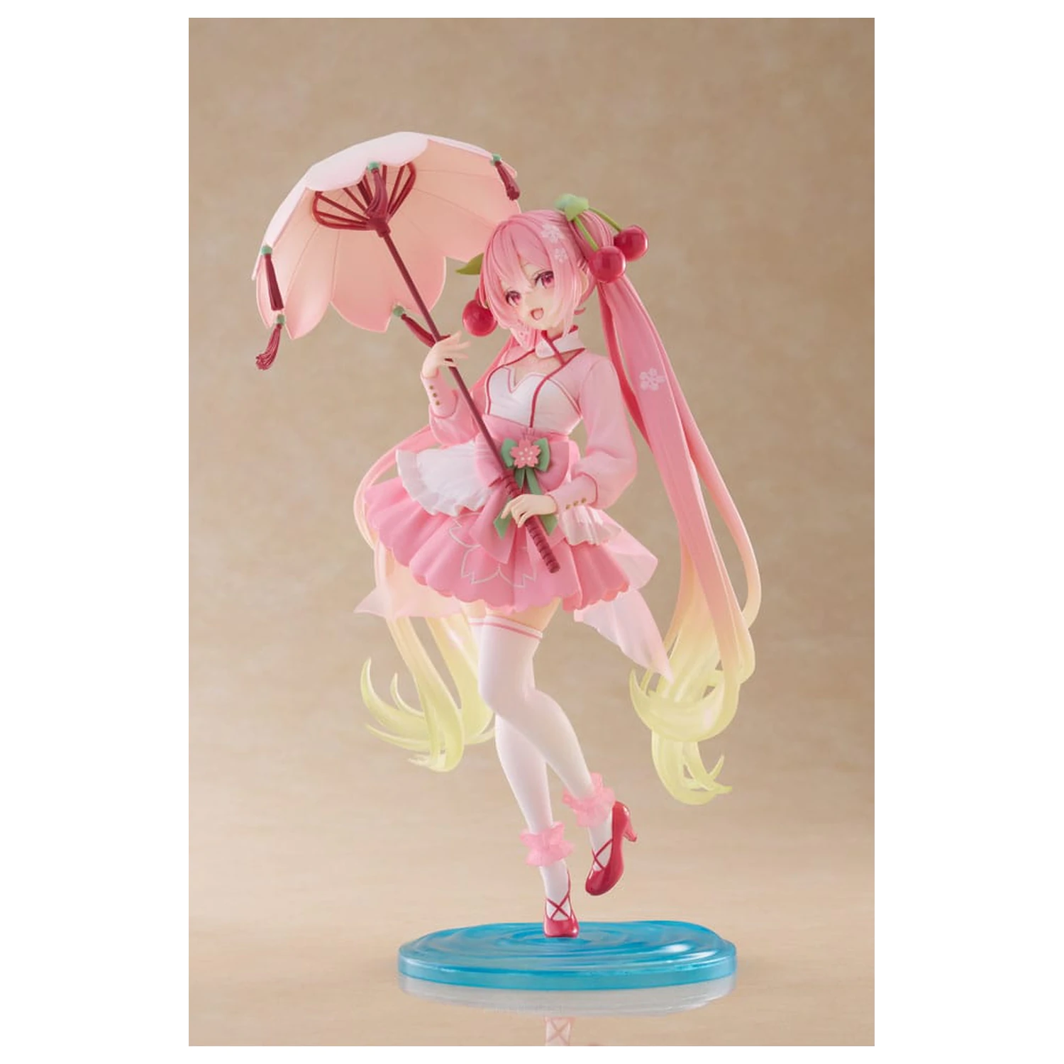 Hatsune Miku AMP PVC Statua Newley Written Sakura Miku Sakura Dress Ver. 21 cm zdjęcie produktu