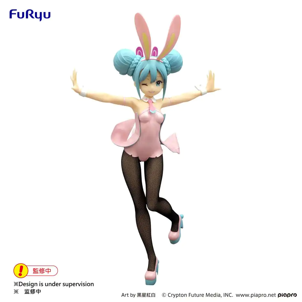 Hatsune Miku BiCute Bunnies Figurka PVC Wink Pearl Pink Color Ver. 30 cm zdjęcie produktu