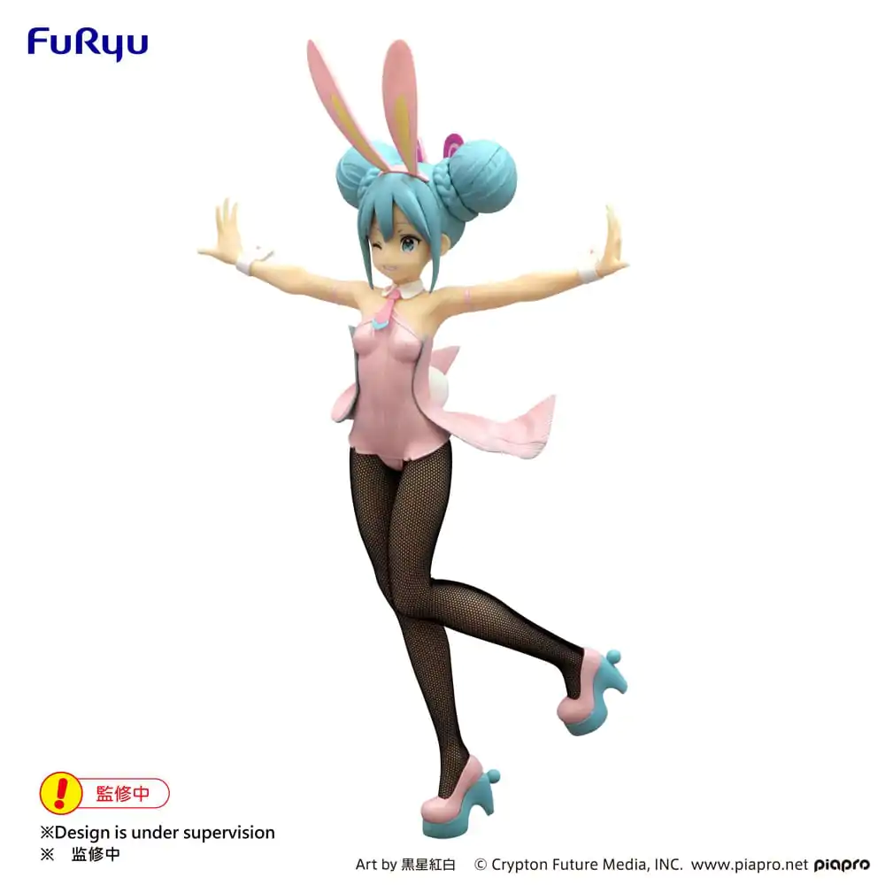 Hatsune Miku BiCute Bunnies Figurka PVC Wink Pearl Pink Color Ver. 30 cm zdjęcie produktu