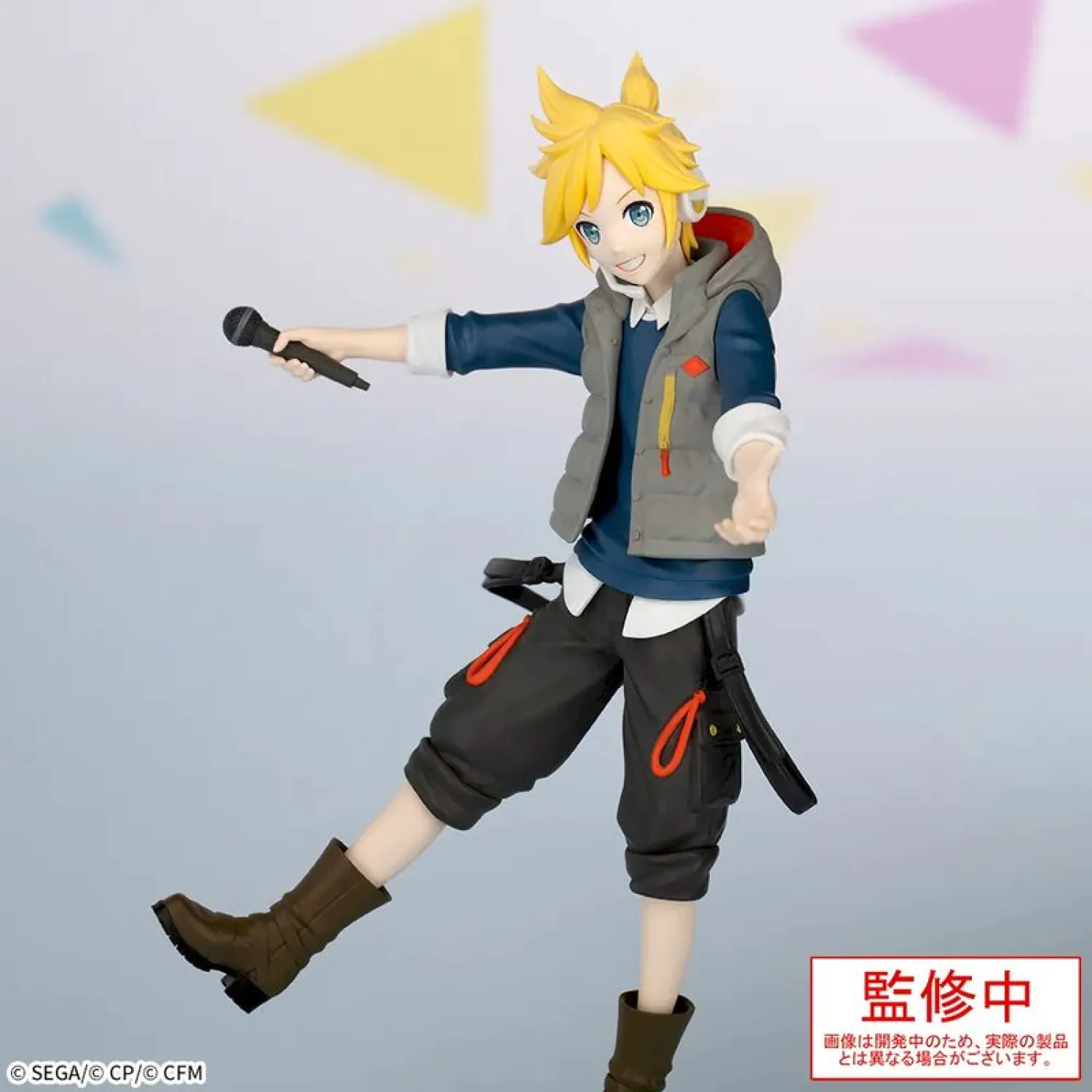 Hatsune Miku: Colorful Stage! Desktop x Decorate Collections Statuetka PVC Kagamine Len Street Sekai Ver. 15 cm zdjęcie produktu