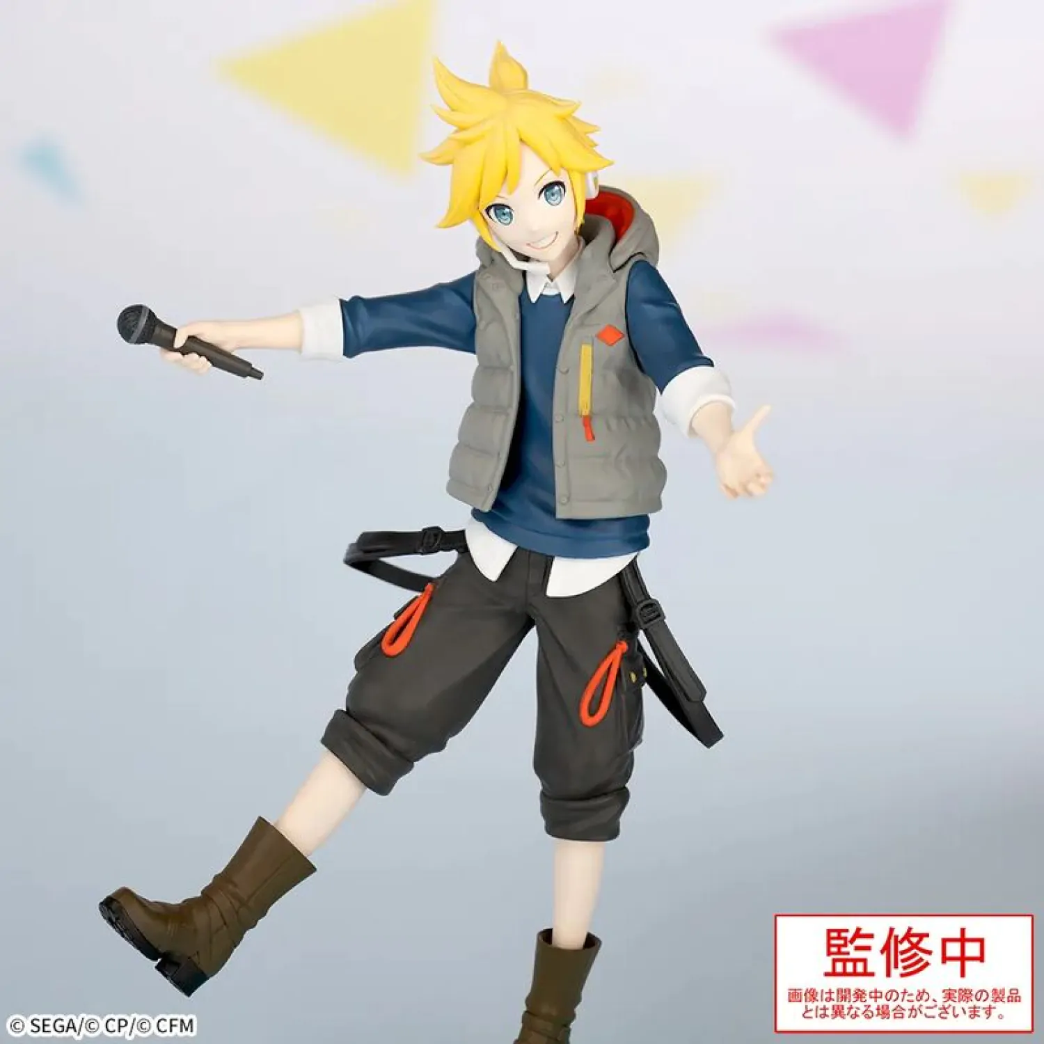 Hatsune Miku: Colorful Stage! Desktop x Decorate Collections Statuetka PVC Kagamine Len Street Sekai Ver. 15 cm zdjęcie produktu