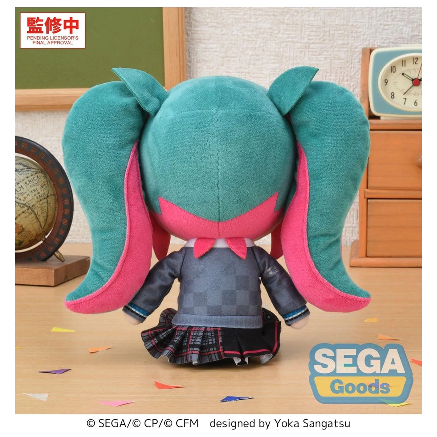 Hatsune Miku: Colorful Stage! pluszowa figurka fuwa petit M -School SEKAI Hatsune Miku- zdjęcie produktu