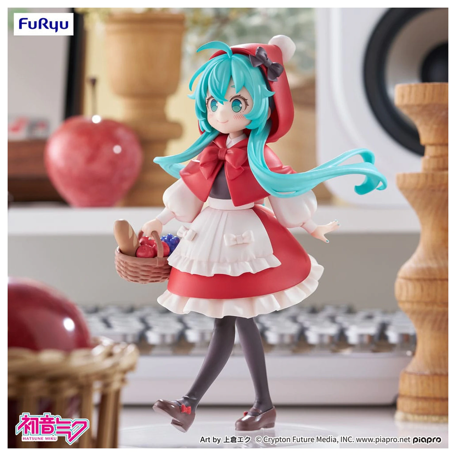 Hatsune Miku Desktop Fairy PVC Statuetka Hatsune Miku Little red riding hood Ver. 16 cm zdjęcie produktu