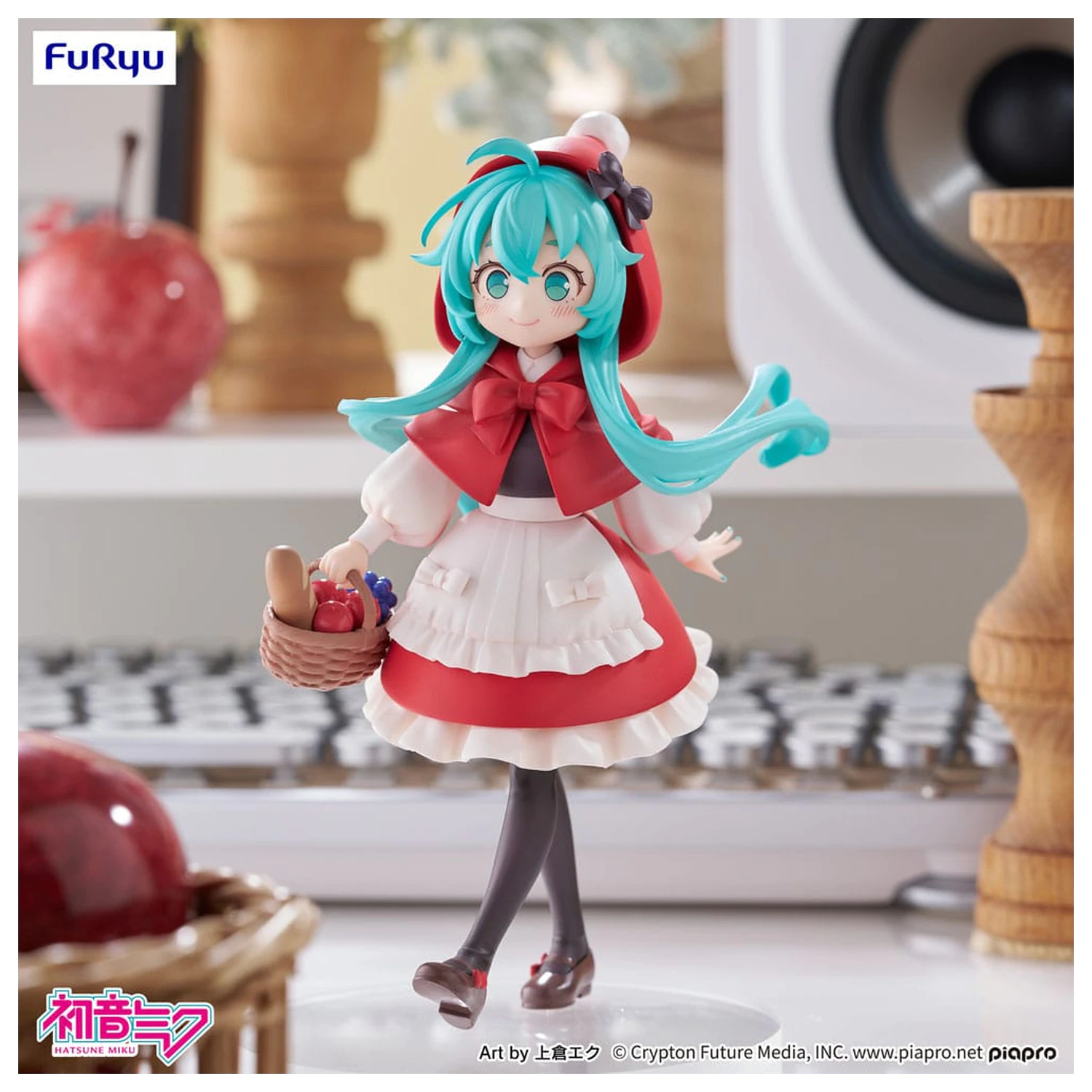 Hatsune Miku Desktop Fairy PVC Statuetka Hatsune Miku Little red riding hood Ver. 16 cm zdjęcie produktu