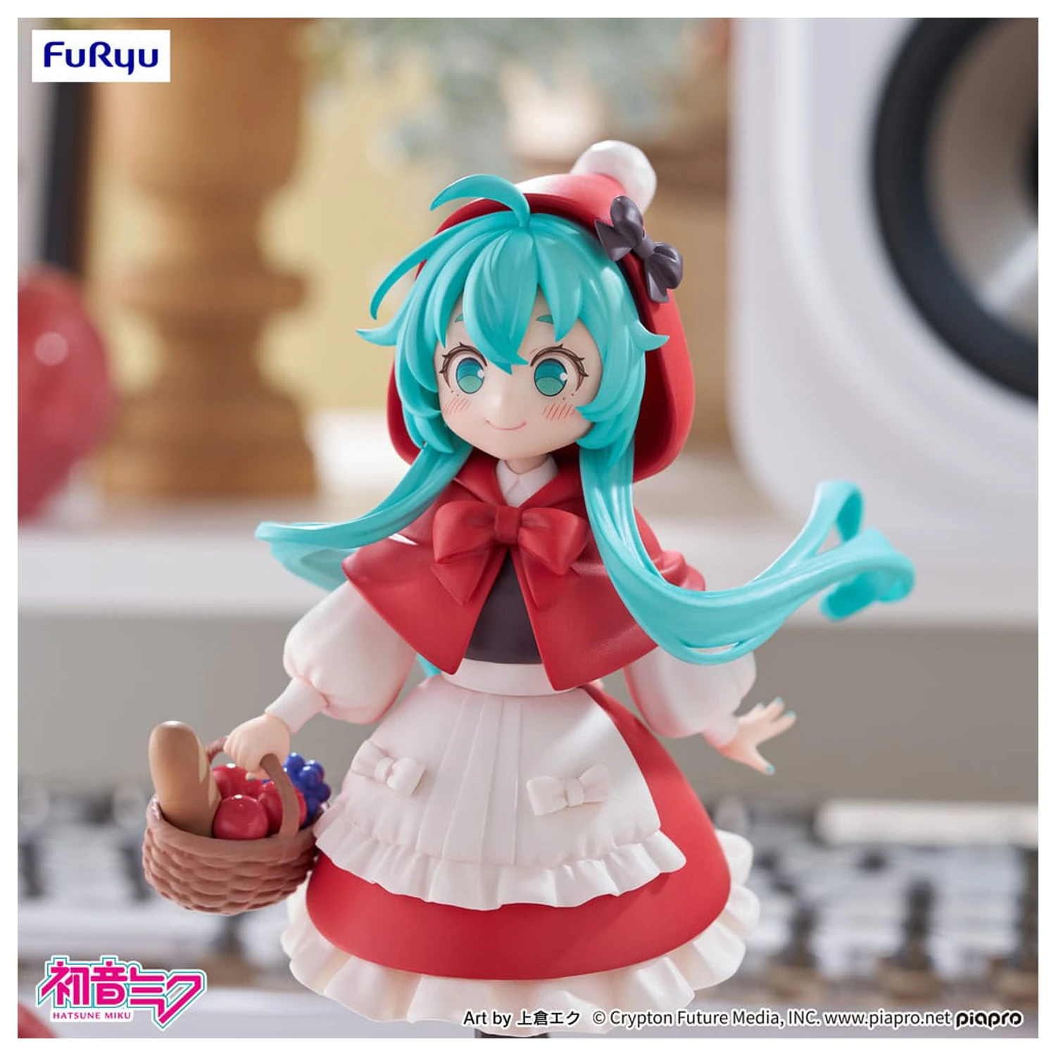 Hatsune Miku Desktop Fairy PVC Statuetka Hatsune Miku Little red riding hood Ver. 16 cm zdjęcie produktu