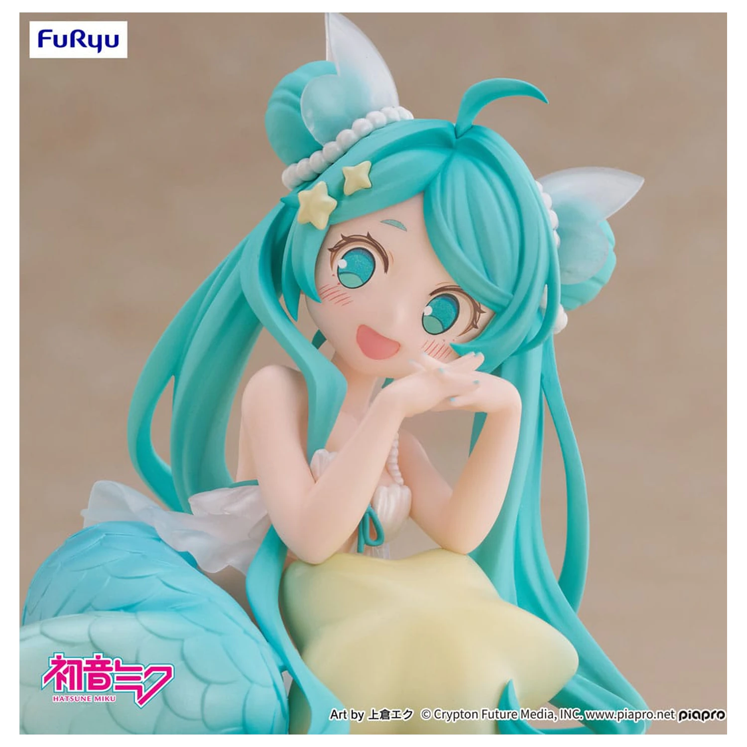 Hatsune Miku Desktop Fairy PVC Statuetka Hatsune Miku Mermaid princess Ver. 9 cm zdjęcie produktu
