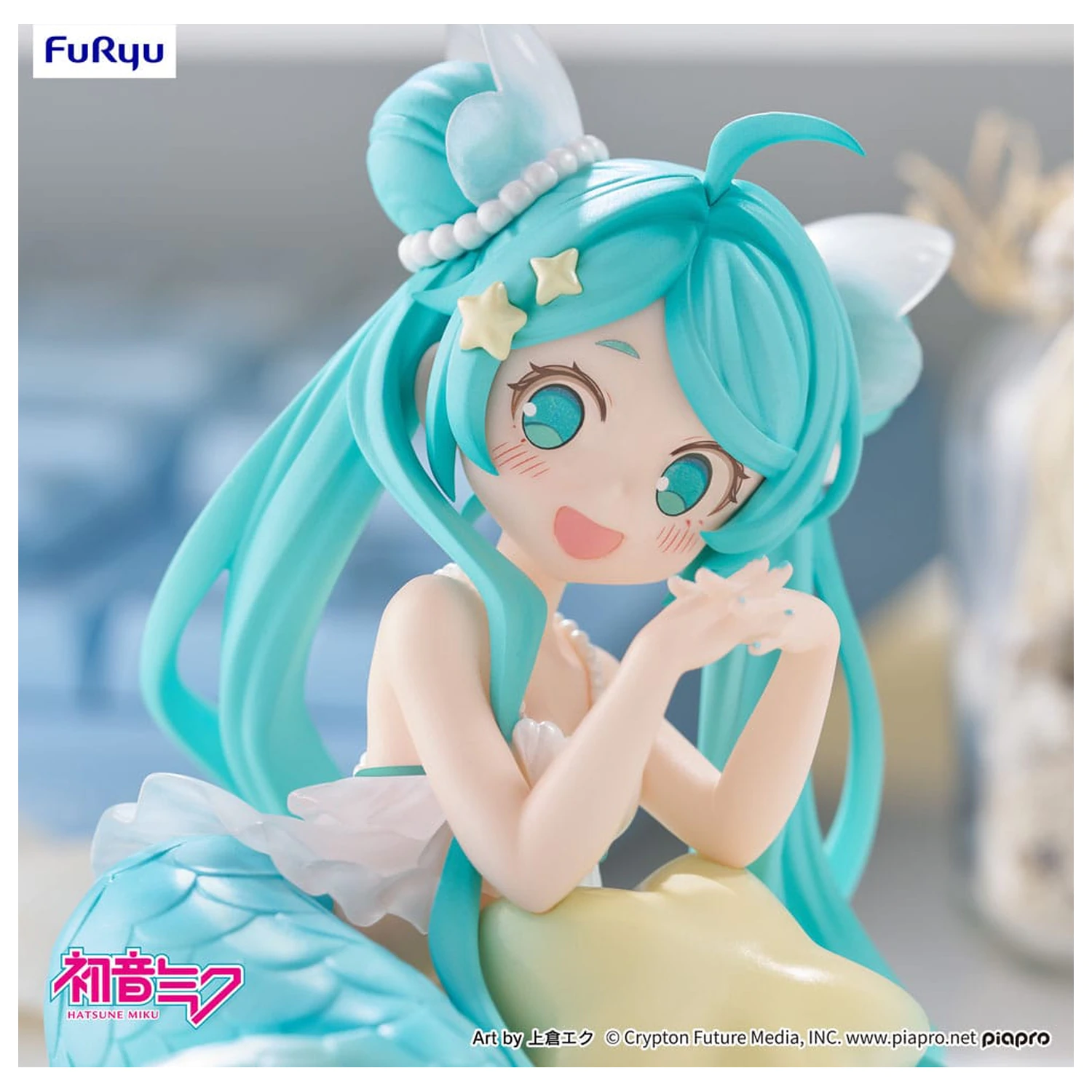 Hatsune Miku Desktop Fairy PVC Statuetka Hatsune Miku Mermaid princess Ver. 9 cm zdjęcie produktu