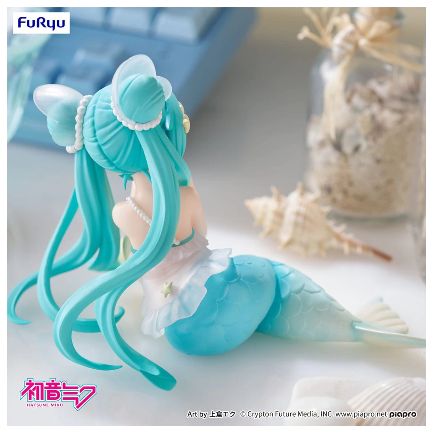 Hatsune Miku Desktop Fairy PVC Statuetka Hatsune Miku Mermaid princess Ver. 9 cm zdjęcie produktu