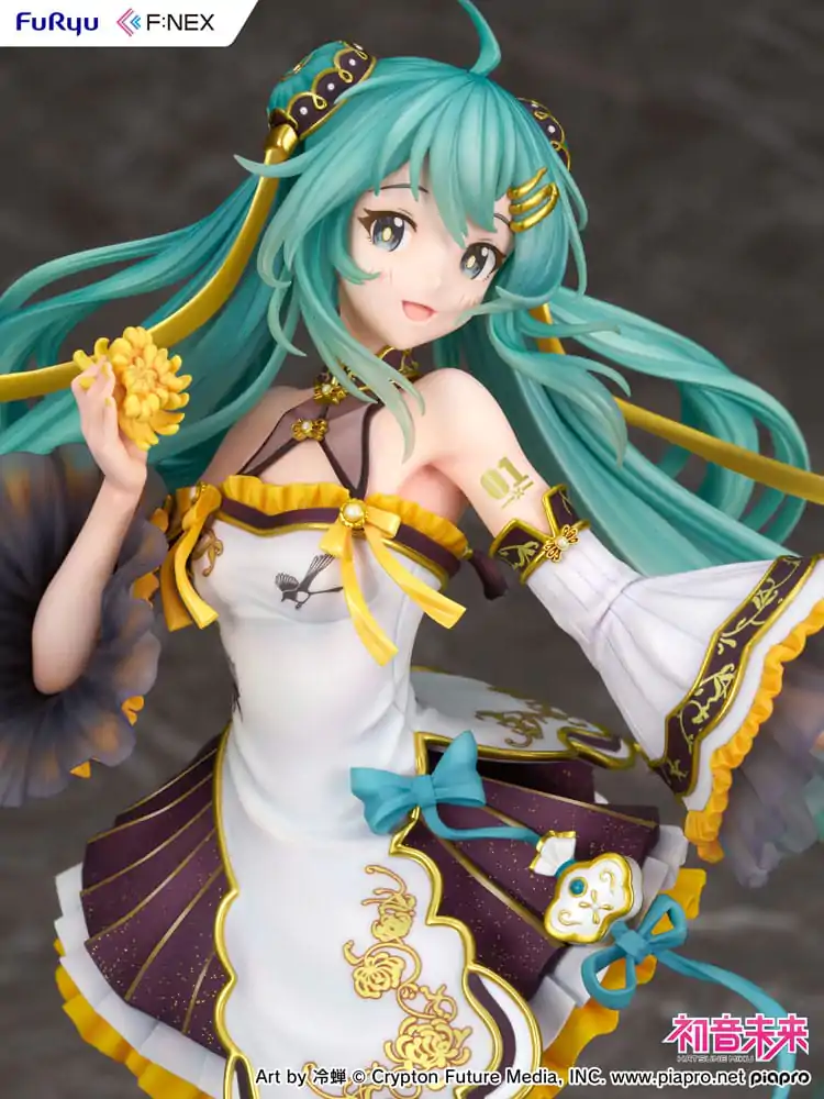 Hatsune Miku F:NEX Statuetka PVC 1/7 Hatsune Miku Mid-Autumn Festival Ver. 27 cm zdjęcie produktu