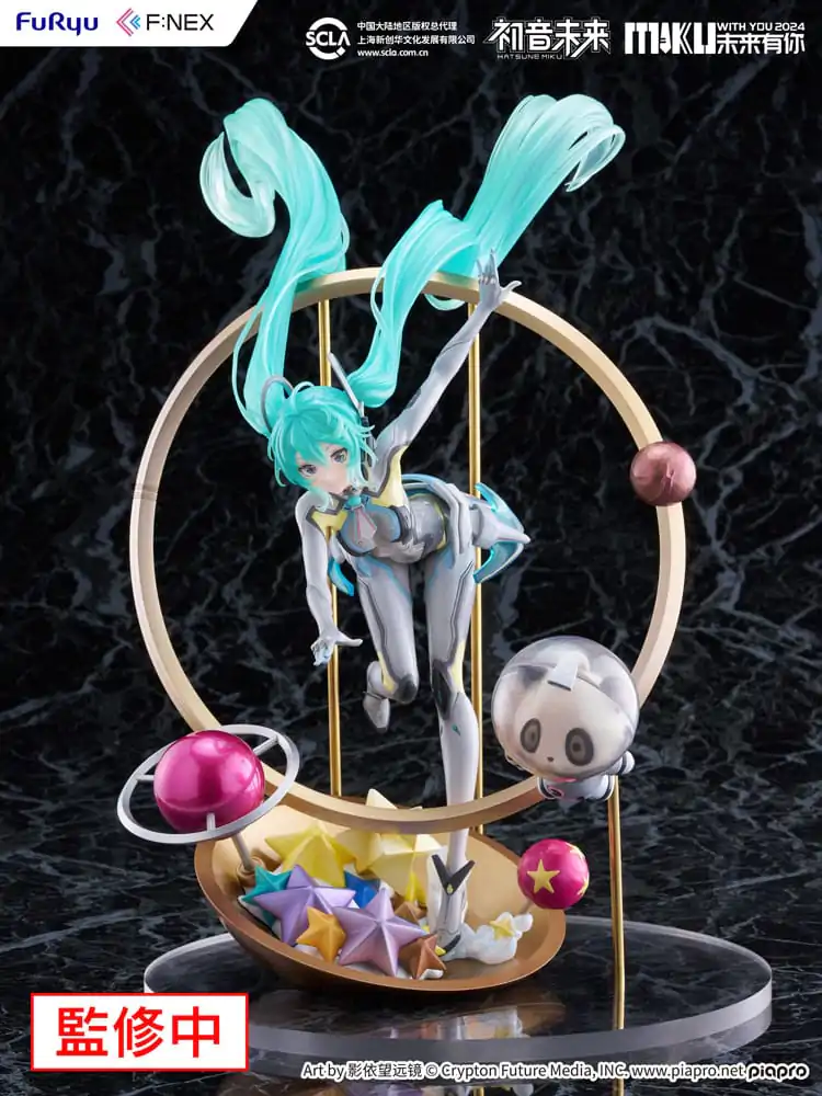 Hatsune Miku F:NEX Statuetka PVC 1/7 Miku with You 2024 Ver. 29 cm zdjęcie produktu