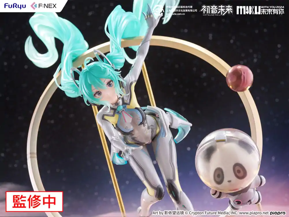 Hatsune Miku F:NEX Statuetka PVC 1/7 Miku with You 2024 Ver. 29 cm zdjęcie produktu