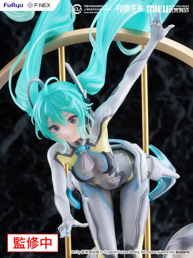 Hatsune Miku F:NEX Statuetka PVC 1/7 Miku with You 2024 Ver. 29 cm zdjęcie produktu