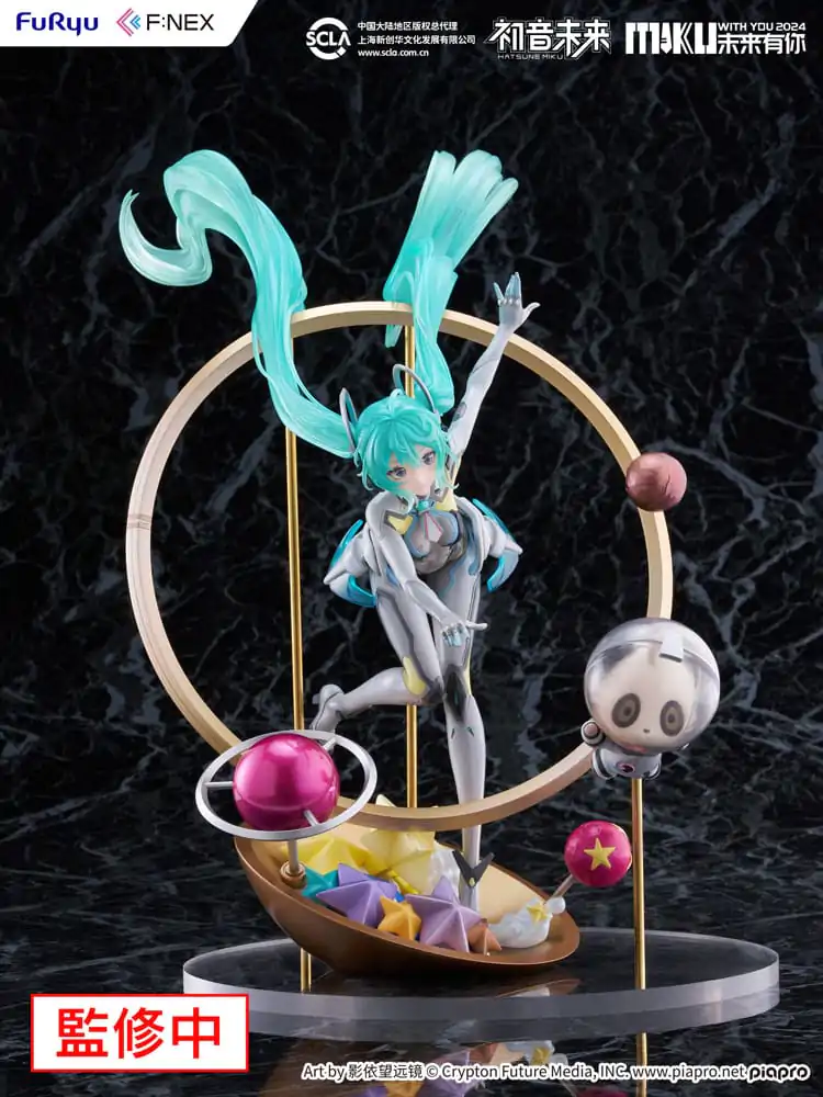 Hatsune Miku F:NEX Statuetka PVC 1/7 Miku with You 2024 Ver. 29 cm zdjęcie produktu