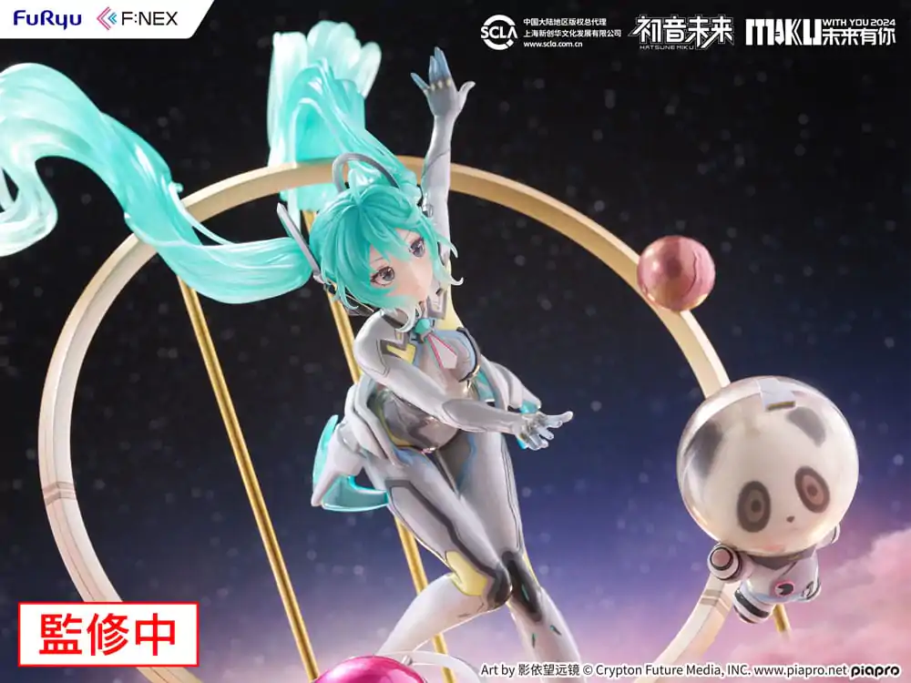 Hatsune Miku F:NEX Statuetka PVC 1/7 Miku with You 2024 Ver. 29 cm zdjęcie produktu