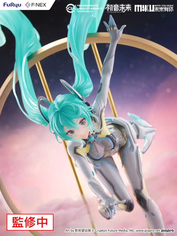 Hatsune Miku F:NEX Statuetka PVC 1/7 Miku with You 2024 Ver. 29 cm zdjęcie produktu