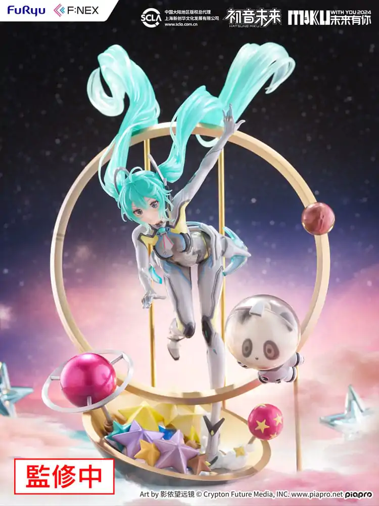 Hatsune Miku F:NEX Statuetka PVC 1/7 Miku with You 2024 Ver. 29 cm zdjęcie produktu