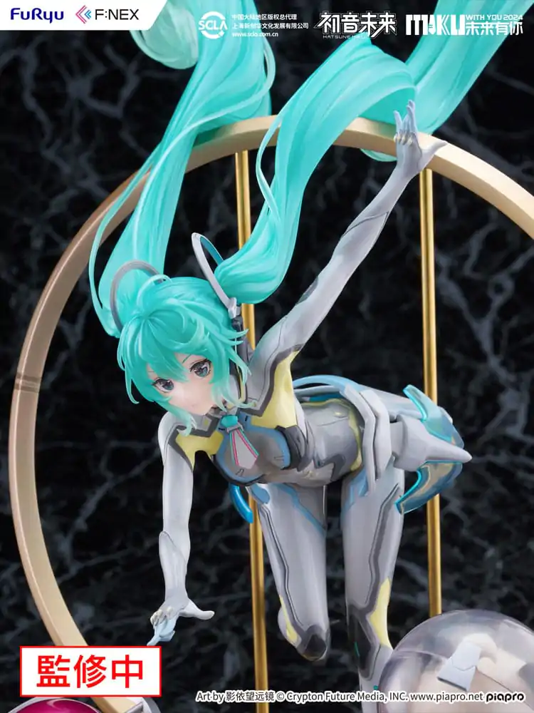 Hatsune Miku F:NEX Statuetka PVC 1/7 Miku with You 2024 Ver. 29 cm zdjęcie produktu