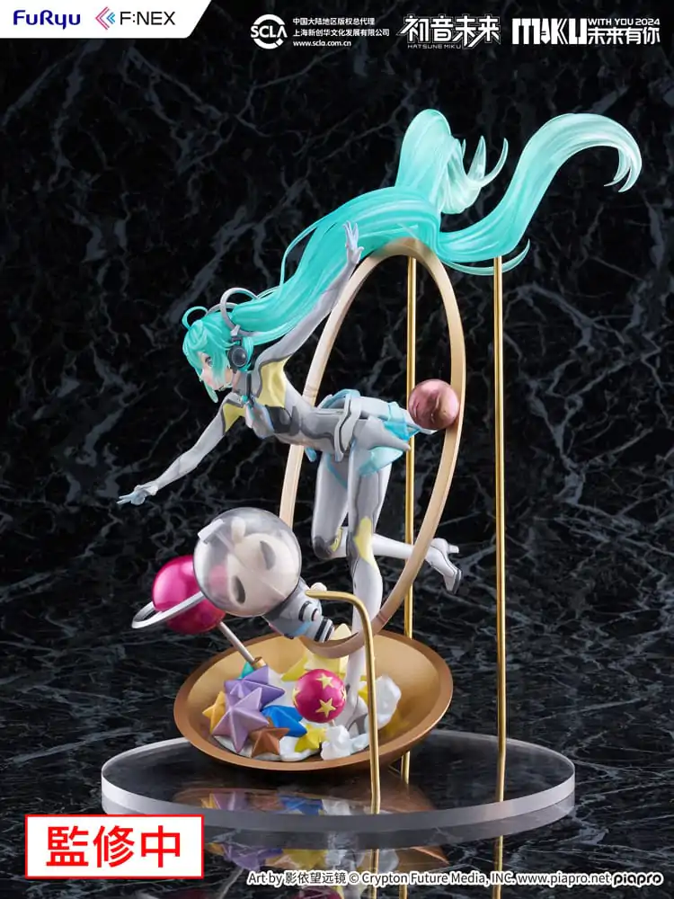 Hatsune Miku F:NEX Statuetka PVC 1/7 Miku with You 2024 Ver. 29 cm zdjęcie produktu