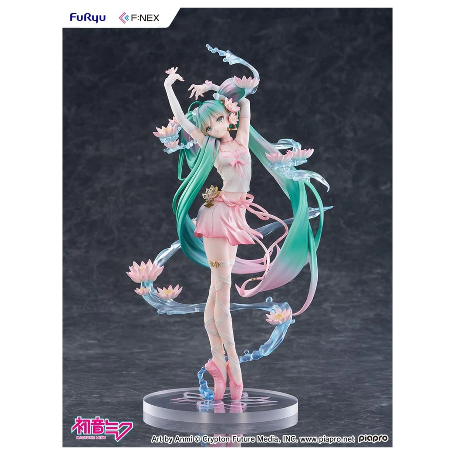 Hatsune Miku F:NEX PVC Statua 1/7 Water lily Ver. 27 cm zdjęcie produktu