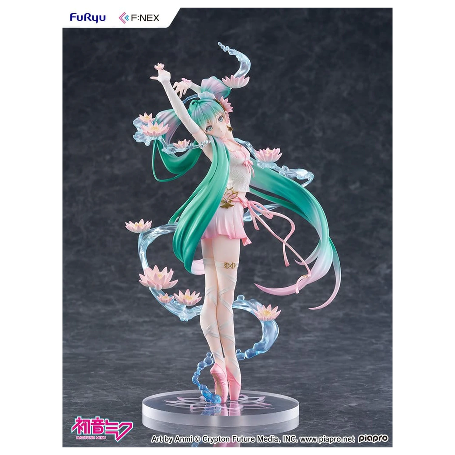 Hatsune Miku F:NEX PVC Statua 1/7 Water lily Ver. 27 cm zdjęcie produktu