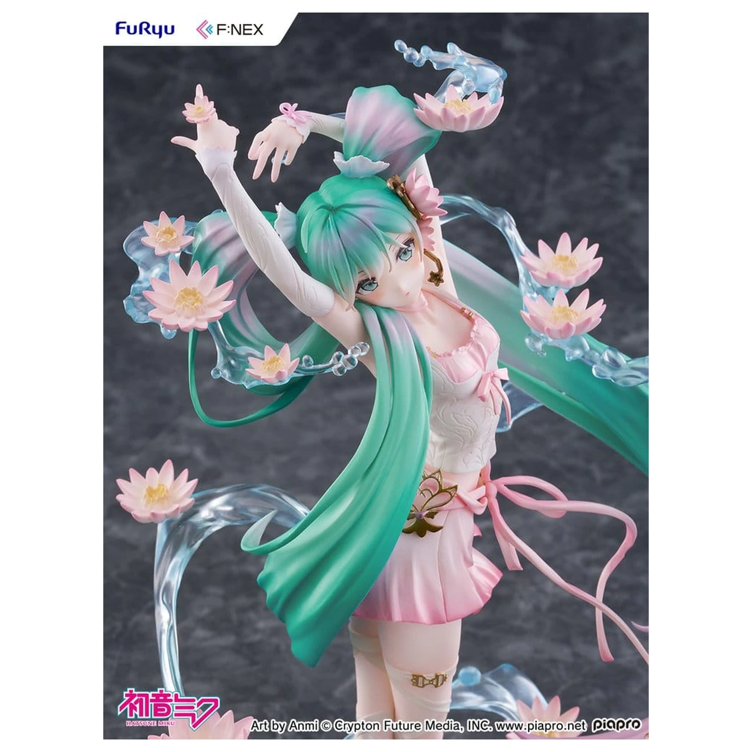Hatsune Miku F:NEX PVC Statua 1/7 Water lily Ver. 27 cm zdjęcie produktu