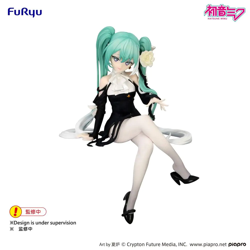 Hatsune Miku Flower Fairy White Rose Character Vocal Series Hatsune Miku Flower Noodle Stopper figurka 14 cm zdjęcie produktu