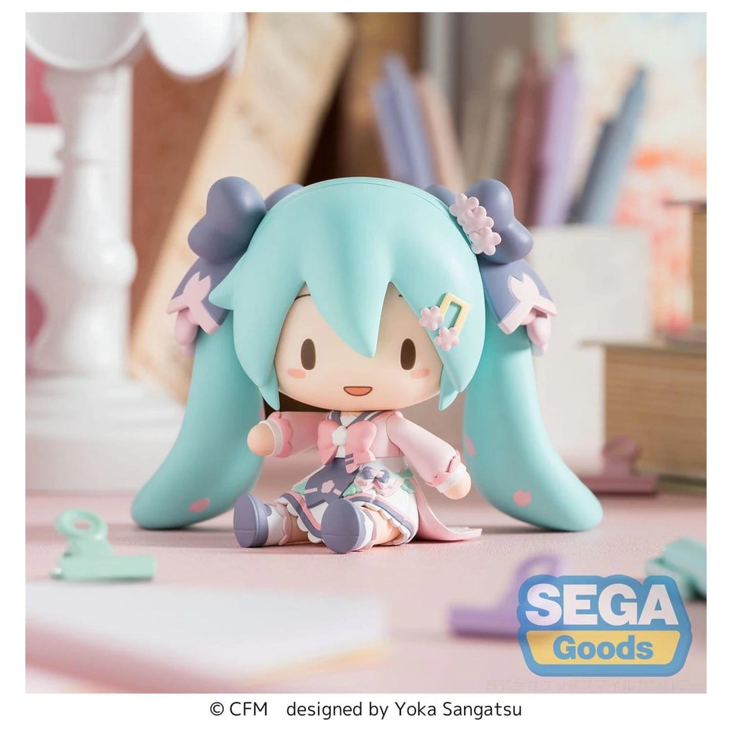 Hatsune Miku fuwa petit Chibi Figure "New Semester" 8 cm zdjęcie produktu