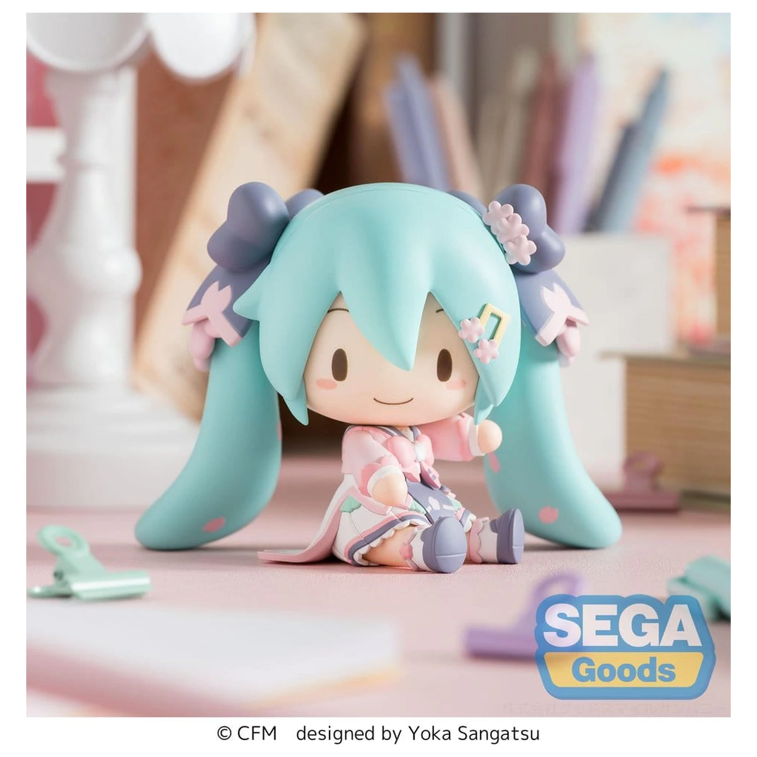 Hatsune Miku fuwa petit Chibi Figure "New Semester" 8 cm zdjęcie produktu