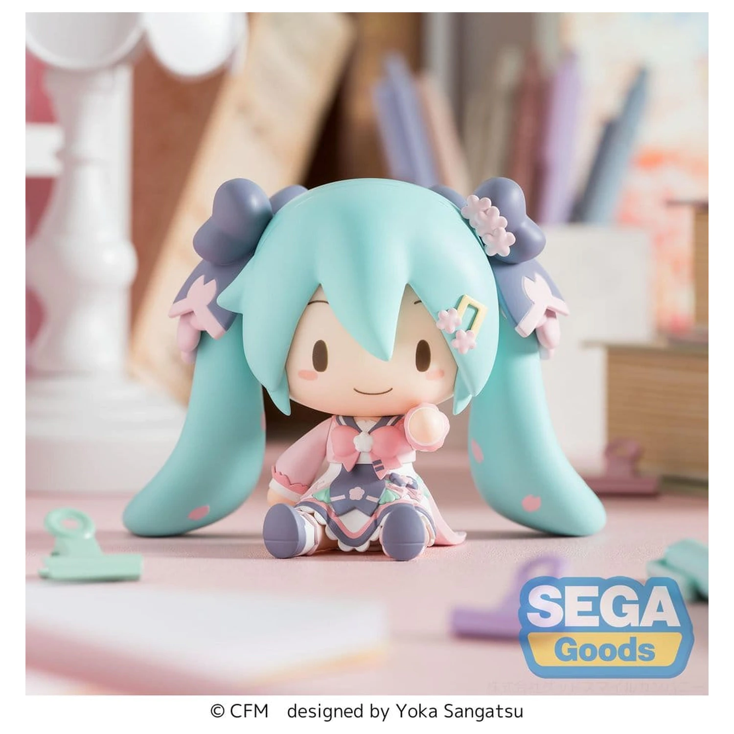 Hatsune Miku fuwa petit Chibi Figure "New Semester" 8 cm zdjęcie produktu