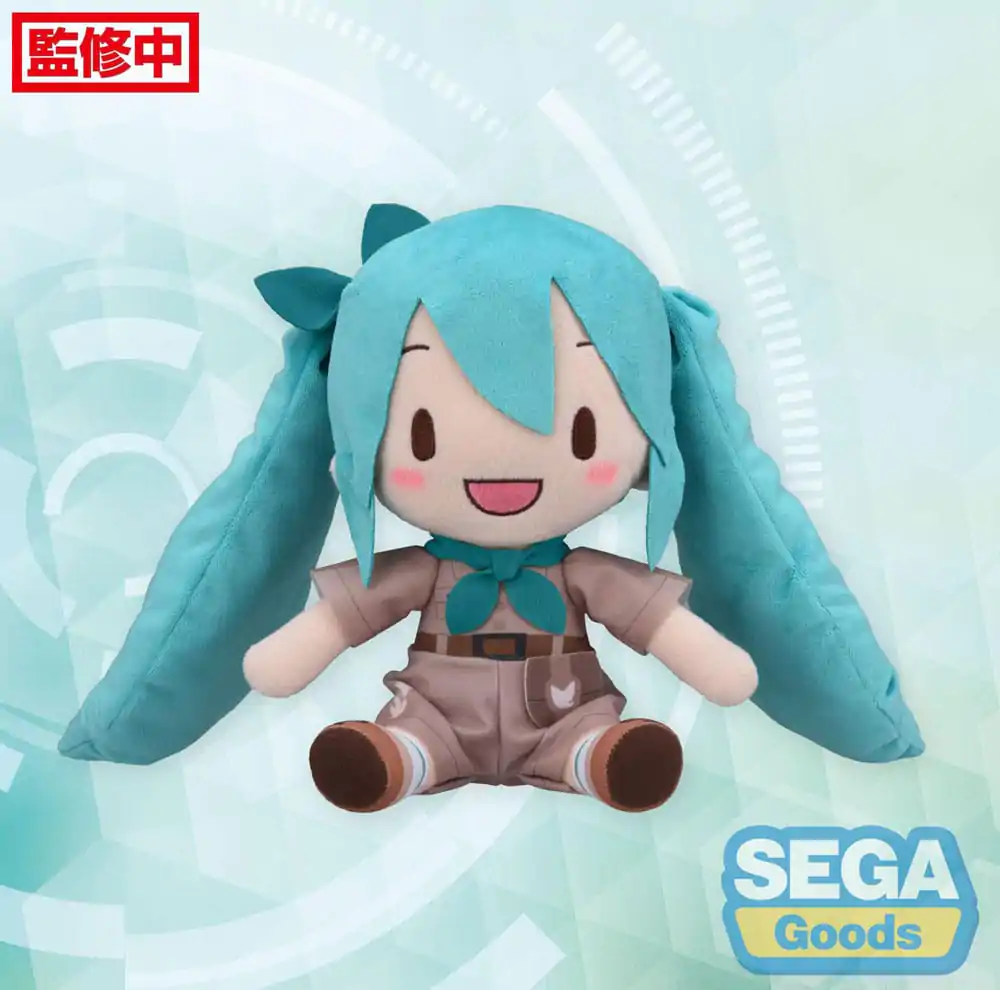 Hatsune Miku Fuwa Petit Pluszowa Figurka Hatsune Miku Going Out Series Zoo Ver. M 22 cm zdjęcie produktu