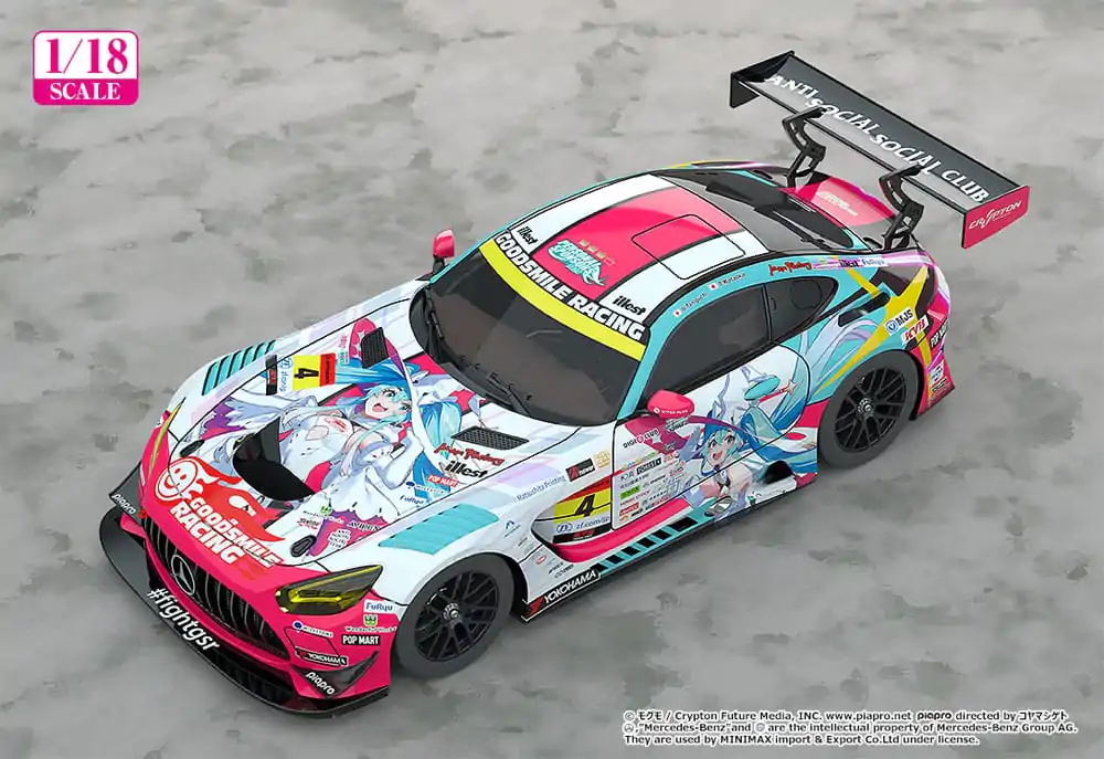 Hatsune Miku GT Project Vehicle 1/18 Hatsune Miku AMG 2024 Season Opening Ver. 26 cm zdjęcie produktu