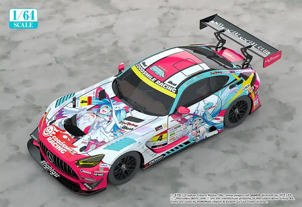 Hatsune Miku GT Project Vehicle 1/64 Hatsune Miku AMG 2024 Season Opening Ver. 7 cm zdjęcie produktu