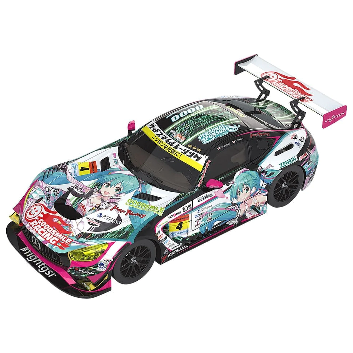 Hatsune Miku GT Project Pojazd 1/18 Good Smile Hatsune Miku AMG 2019 Ver. 26 cm zdjęcie produktu