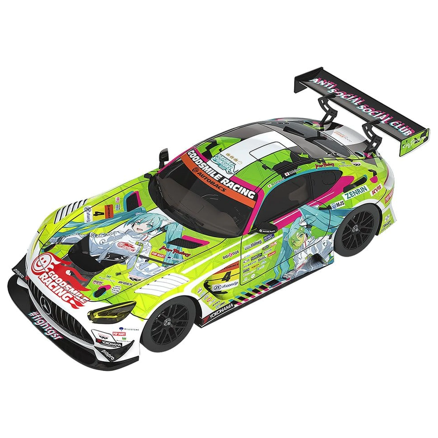 Hatsune Miku GT Project Pojazd 1/43 Good Smile Hatsune Miku AMG 2022 Season Opening Ver. 11 cm zdjęcie produktu