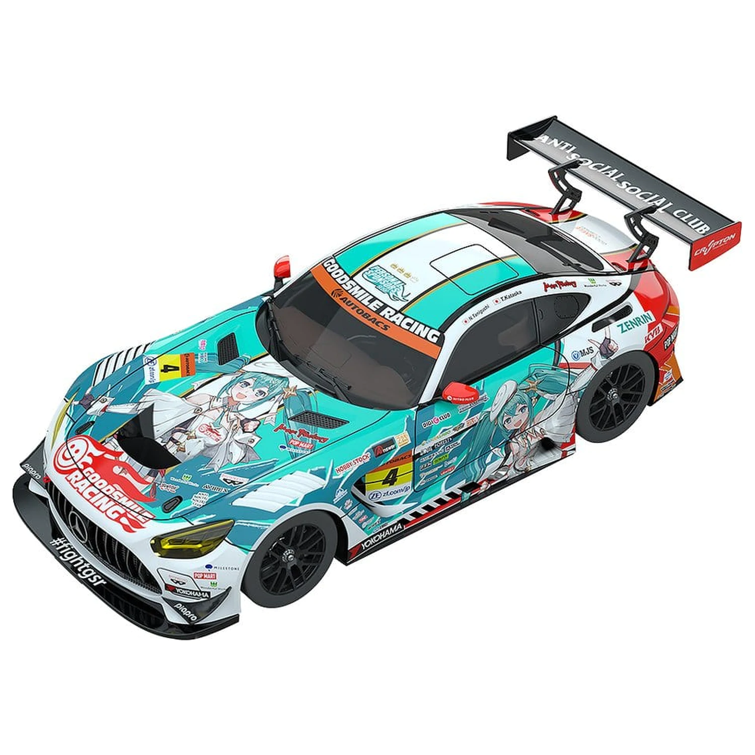 Hatsune Miku GT Project Pojazd 1/43 Good Smile Hatsune Miku AMG 2023 Season Opening Ver. 11 cm zdjęcie produktu