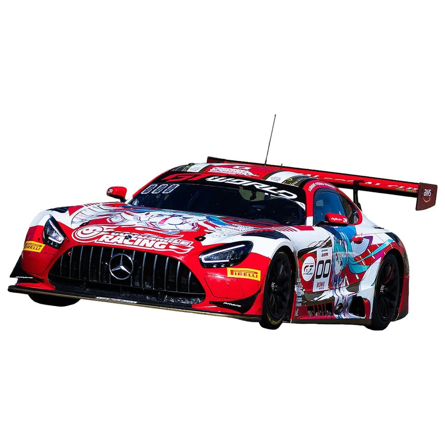 Hatsune Miku GT Project Pojazd 1/43 Hatsune Miku: AMG 2025 Spa 24H Ver. 11 cm zdjęcie produktu