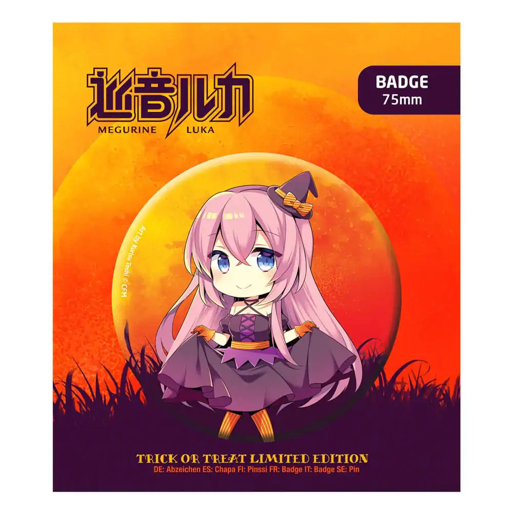 Hatsune Miku Przypinka Halloween Limited Edition Megurine Luka zdjęcie produktu