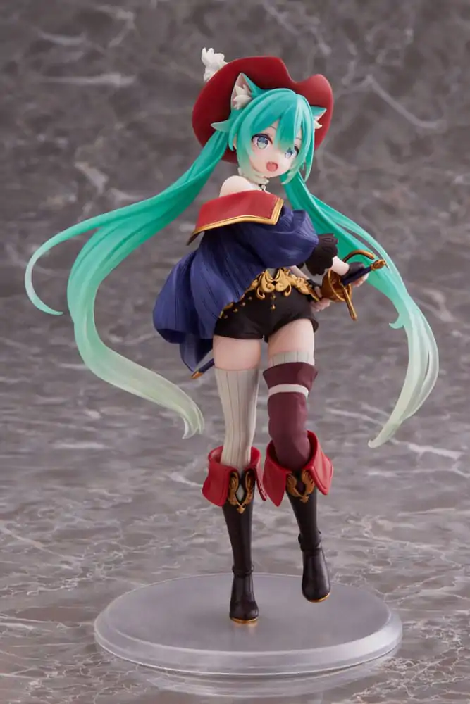 Hatsune Miku PVC Statuetka Hatsune Miku Wonderland Kot w Butach 18 cm zdjęcie produktu