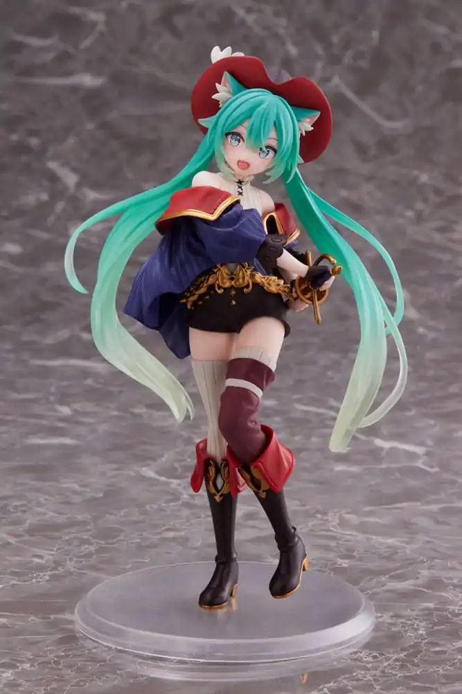 Hatsune Miku PVC Statuetka Hatsune Miku Wonderland Kot w Butach 18 cm zdjęcie produktu