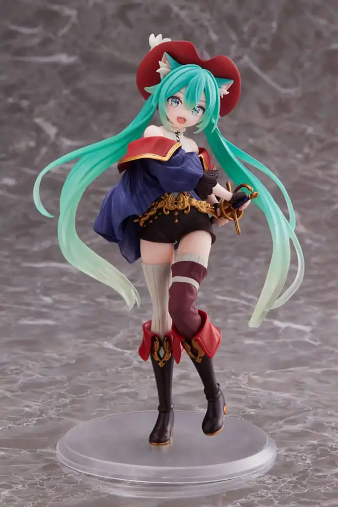 Hatsune Miku PVC Statuetka Hatsune Miku Wonderland Kot w Butach 18 cm zdjęcie produktu